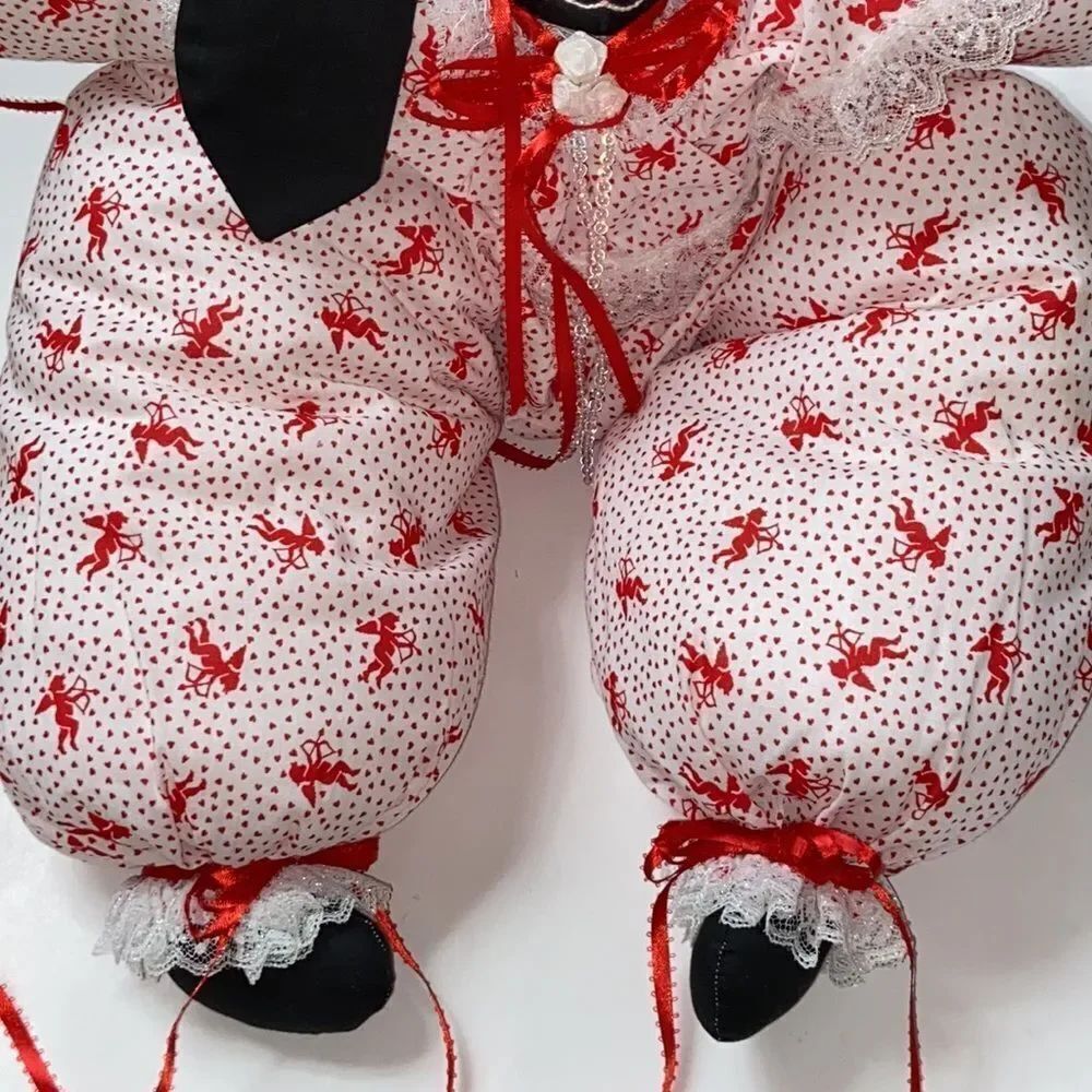 10/$50 Rag doll craft’s Rabbit Handmade Easter Home decor - Picture 12 of 14